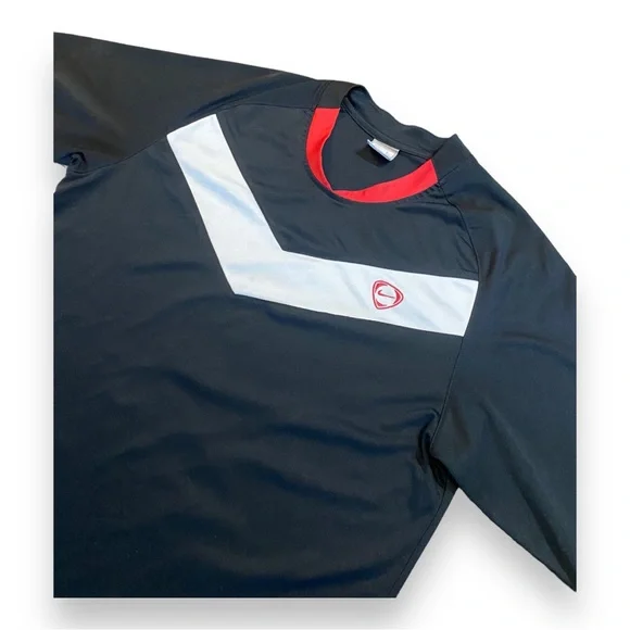 Vintage 90s NIKE Short Sleeve Activewear Jersey Tee - Picture 2 of 4